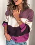Helvano | Gestreiftes Sweatshirt für Damen