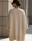 Helvano | Oversized Rippstrick-Pullover für Damen