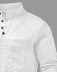 Helvano | Strickpullover mit Stehkragen für Herren