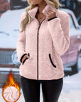 Helvano | Kuschelige Damen-Jacke mit Reissverschluss