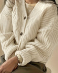 Helvano | Grobstrick-Cardigan für Damen