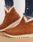 Helvano | Ankle Boots mit Kunstfellfutter für Damen