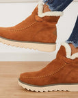 Helvano | Ankle Boots mit Kunstfellfutter für Damen