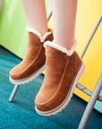 Helvano | Ankle Boots mit Kunstfellfutter für Damen