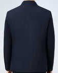 Helvano | Herren Blazer mit Reverskragen und Reissverschluss