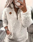 Helvano | Damen Half-Zip Strickpullover