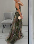 Helvano | Maxikleid mit Blumenmuster für Damen