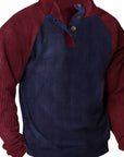 Helvano | Strickpullover mit Kontrasten für Herren