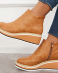 Helvano | Stiefelette mit Seitenreissverschluss für Damen
