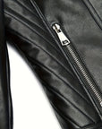Helvano | Taillierte Bikerjacke mit Reissverschluss für Damen