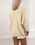 Helvano | Lockerer offener Strickcardigan für Damen