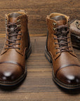Helvano | Herren Stiefeletten mit Zehenkappe