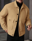 Helvano | Strukturierte Utility-Jacke für Herren