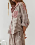 Helvano | Zweiteiliger Pyjama für Damen aus Baumwolle