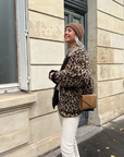 Helvano | Leopardenmuster Jacke für Damen