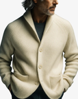 Helvano | Strickjacke mit Knopfleiste für Herren