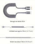 Helvano | 100W USB-C Feder-Ladekabel