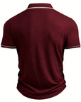 Helvano | Herren T-Shirt mit Struktur