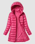 Helvano | Ultraleichte Daunenjacke mit Kapuze für Damen