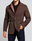 Helvano | Wildlederjacke für Herren in Slim-Fit