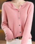 Helvano | Damen Pullover mit O-Ausschnitt