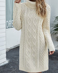 Helvano | Strickkleid für Damen in Beige