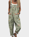 Helvano | Blumen-Latzhose für Damen