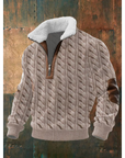 Helvano | Fleece-Pullover mit Stehkragen für Herren