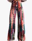 Helvano | Bohème Hose mit weitem Bein für Damen