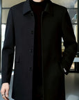 Helvano | Fleecejacke mit Revers für Herren