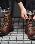 Helvano | Herren-Stiefeletten aus Leder