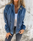 Helvano | Damen-Kapuzenjacke aus Cord