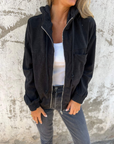 Helvano | Damen-Kapuzenjacke aus Cord