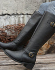 Helvano | Kniehohe Reitstiefel für Damen
