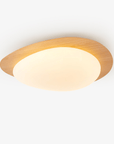 Helvano | Runde LED-Deckenleuchte mit Holzoptik