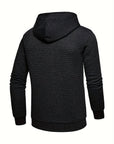 Helvano | Strukturierter Kapuzenpullover für Herren