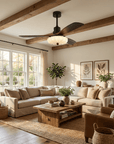 Helvano | Deckenventilator mit Licht und Fernbedienung