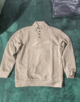 Helvano | Henley-Strickpullover mit Stehkragen für Herren