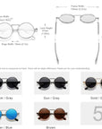 Helvano | Polarisierte Vintage-Sonnenbrille für Damen & Herren