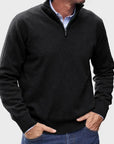 Helvano | Herren Troyer-Pullover mit Zip