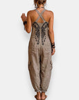 Helvano | Bestickter Boho-Jumpsuit für Damen