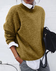 Helvano | Klassischer Rundhals-Pullover für Damen