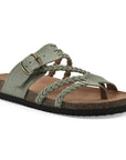 Helvano | Geflochtene Kork-Sandalen für Damen