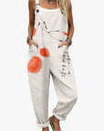Helvano | Jumpsuit mit abstraktem Print für Damen