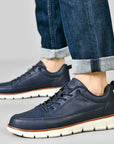 Helvano | Ledersneaker mit Fussgewölbestütze für Herren