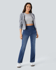 Helvano | Bootcut-Jeans mit hohem Bund für Damen