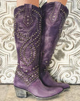 Helvano | Cowboystiefel mit Absatz für Damen