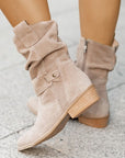 Helvano | Stiefeletten mit niedrigem Absatz und Reissverschluss