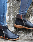 Helvano | Orthopädische Stiefel mit Reissverschluss für Damen