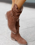 Helvano | Stiefeletten mit niedrigem Absatz und Reissverschluss